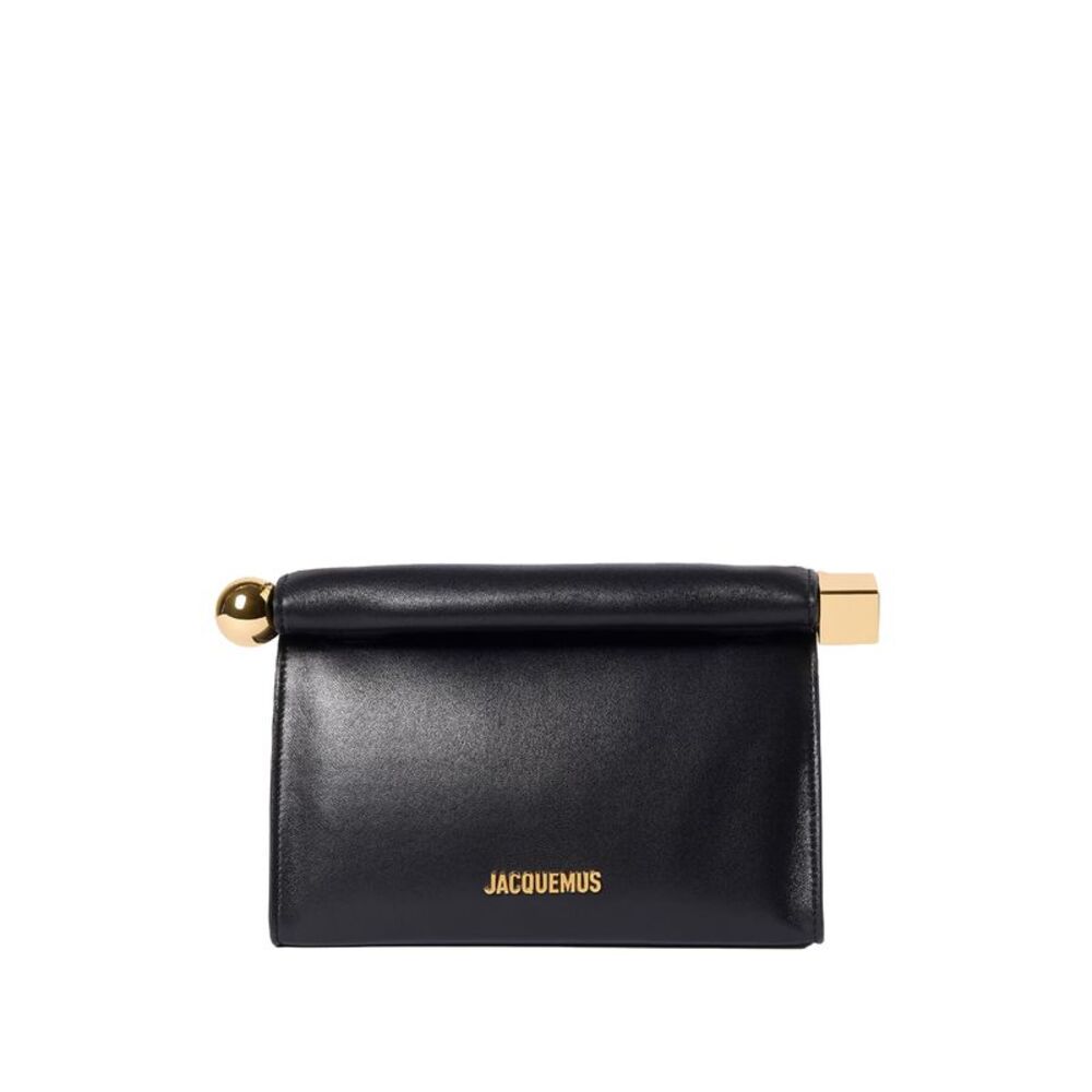 Jacquemus Women "Le Sac Rond Carre" In Nappa